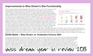 Miss Dream Year in Review 2013